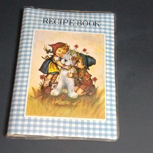 Vintage Hummel spiral cookbook